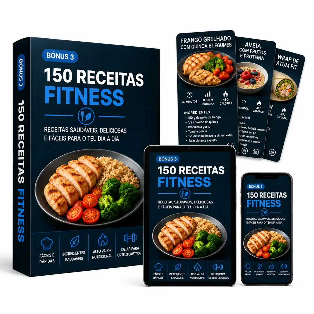 Mockup Bónus 3 – 150 Receitas Fitness